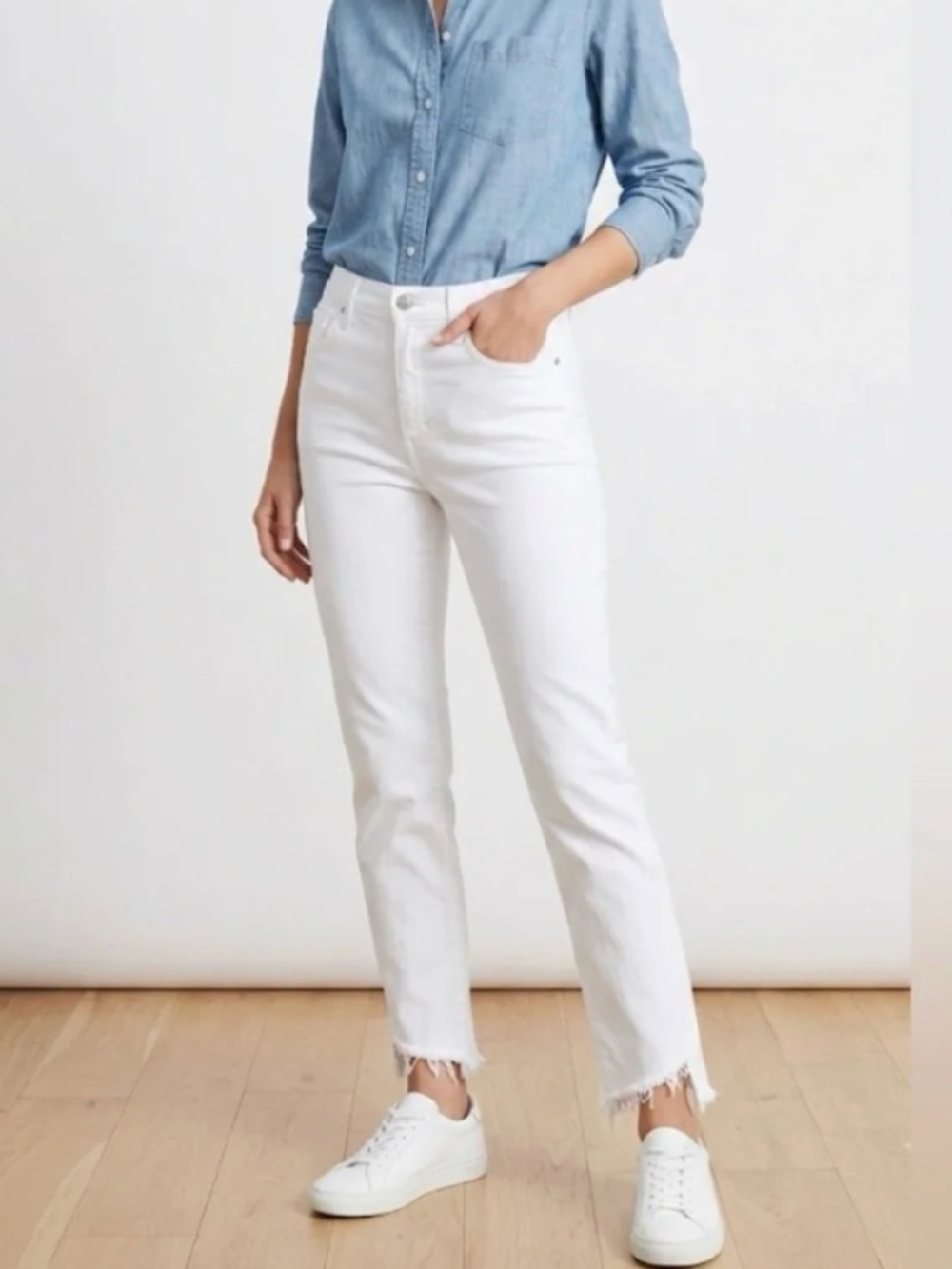 FRAME Le Original Jagged Edge Jeans - 26 🌟